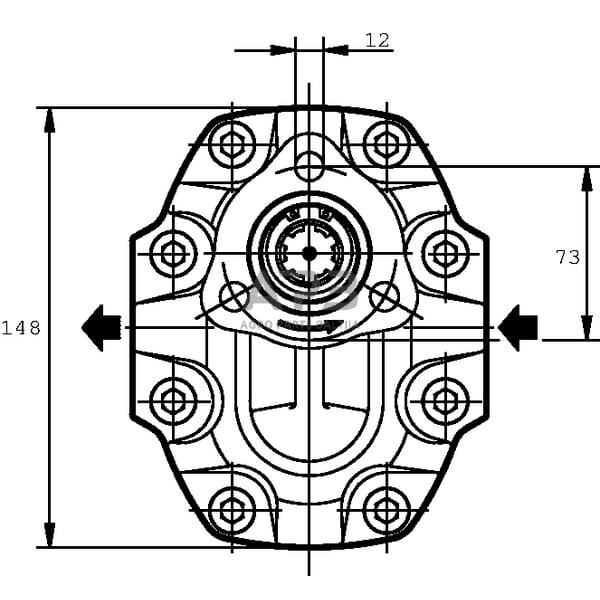Hidraulinis siurblys Casappa FP40109S 3