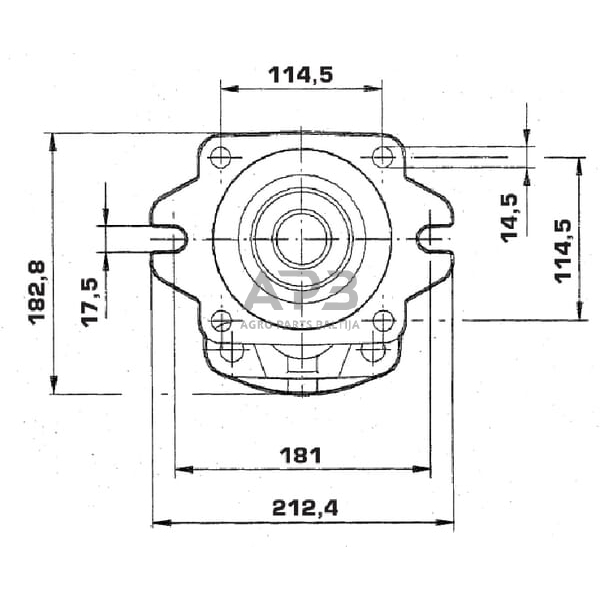 Hidraulinis siurblys Casappa HDP3550D 4 Hidraulinis siurblys Casappa HDP3550D 4