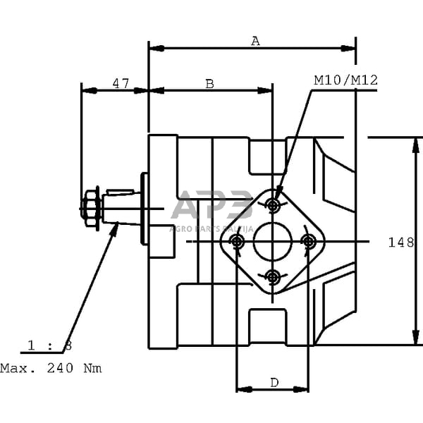 Hidraulinis siurblys Casappa KP3027S083E3 1 Hidraulinis siurblys Casappa KP3027S083E3 1