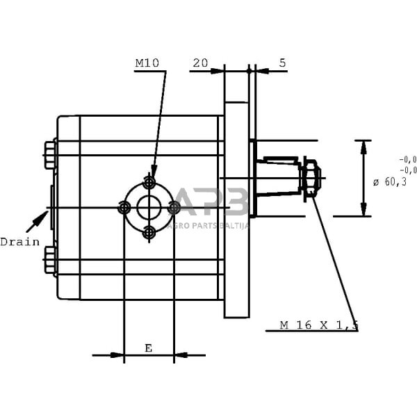 Hidraulinis siurblys Casappa PLP3090D084E4 3