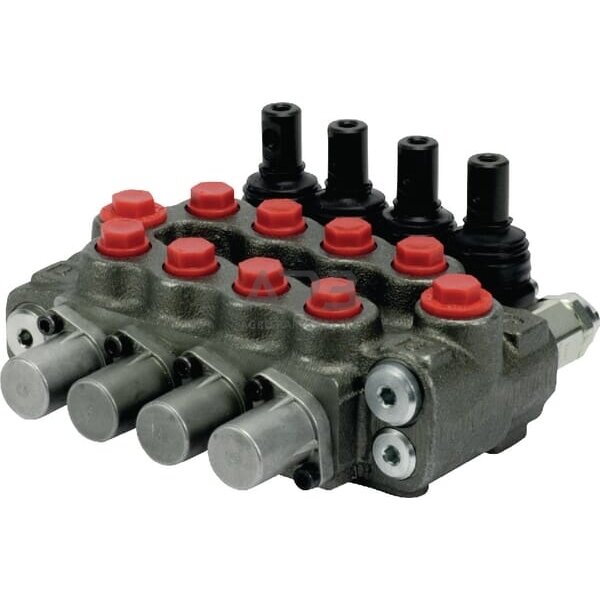 Hidraulinis skirstytuvas 4 sekcijų, 18-18-18-18-PSA, SDM0804001 1 Hidraulinis skirstytuvas 4 sekcijų, 18-18-18-18-PSA, SDM0804001 1