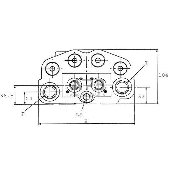 Hidraulinis skirstytuvas DLSM218513LS 3