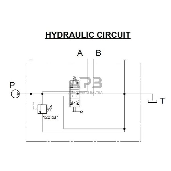 Hidraulinis skirstytuvas SD 14 – 1 sekcijos, (1.11), SD141003 4 Hidraulinis skirstytuvas SD 14 – 1 sekcijos, (1.11), SD141003 4