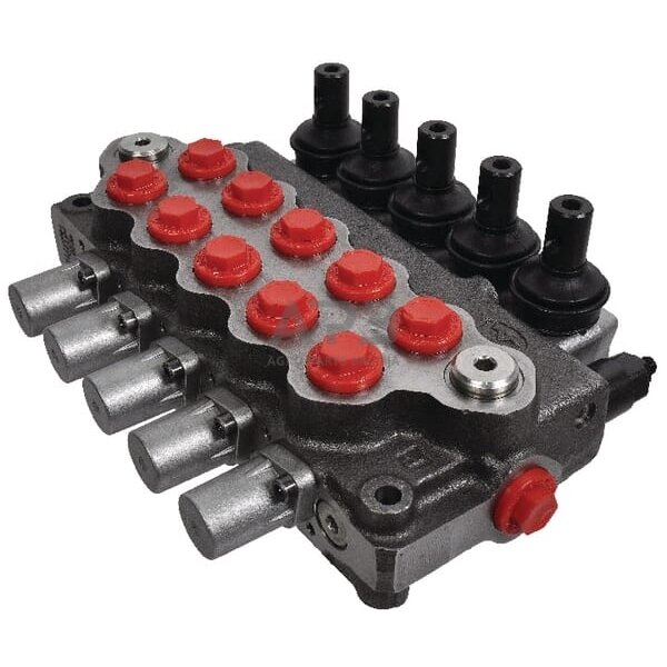 Hidraulinis skirstytuvas SD 5 – 5 sekcijų, SD55001 1 Hidraulinis skirstytuvas SD 5 – 5 sekcijų, SD55001 1