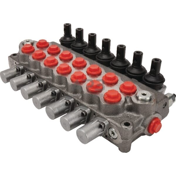 Hidraulinis skirstytuvas SD 5 – 7 sekcijų, SD5/7-P(KG3-120)1-8 x 7AET, SD57001 1 Hidraulinis skirstytuvas SD 5 – 7 sekcijų, SD5/7-P(KG3-120)1-8 x 7AET, SD57001 1