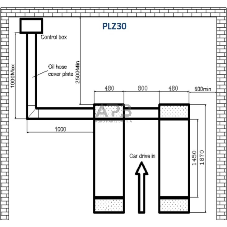 Hidraulinis keltuvas žirklinis, 3.0t 2 Hidraulinis keltuvas žirklinis, 3.0t 2