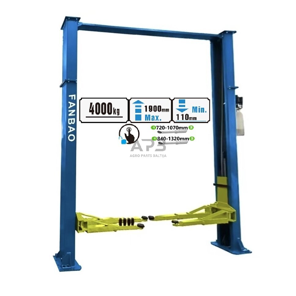 Hidraulinis keltuvas 4t (aut.f) (sinch.v.) H4533mm 380V Hidraulinis keltuvas 4t (aut.f) (sinch.v.) H4533mm 380V