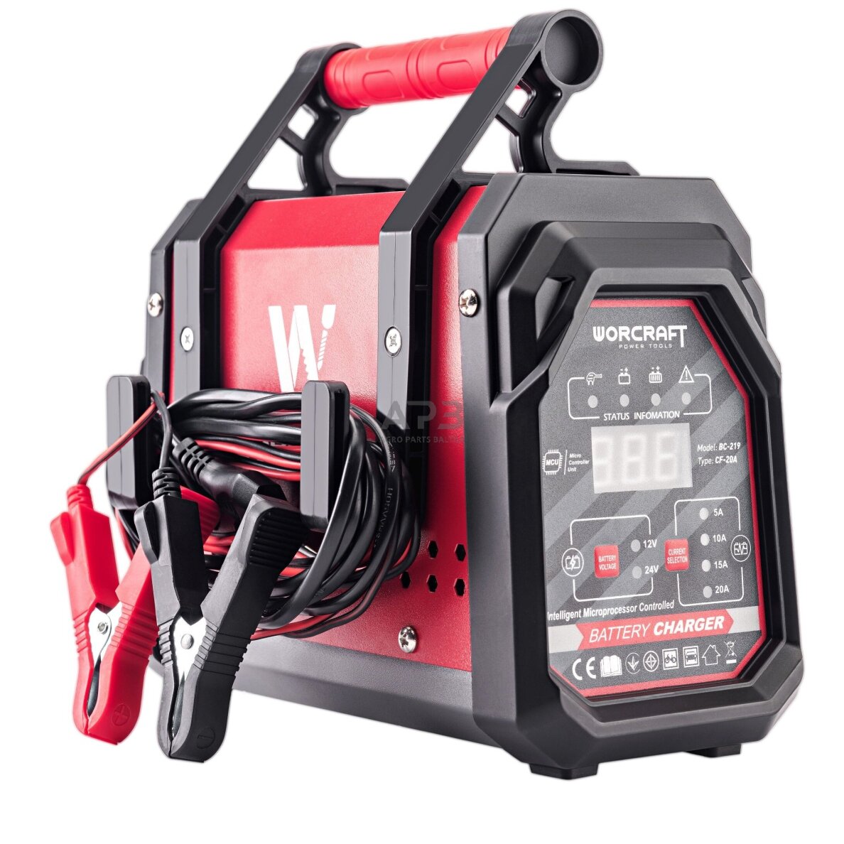 Įkroviklis akumuliatoriui 12/24V 20A 10-300Ah 1