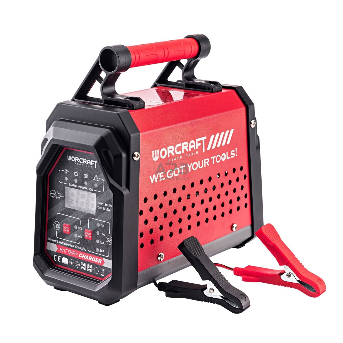 Įkroviklis akumuliatoriui 12/24V 20A 10-300Ah 4