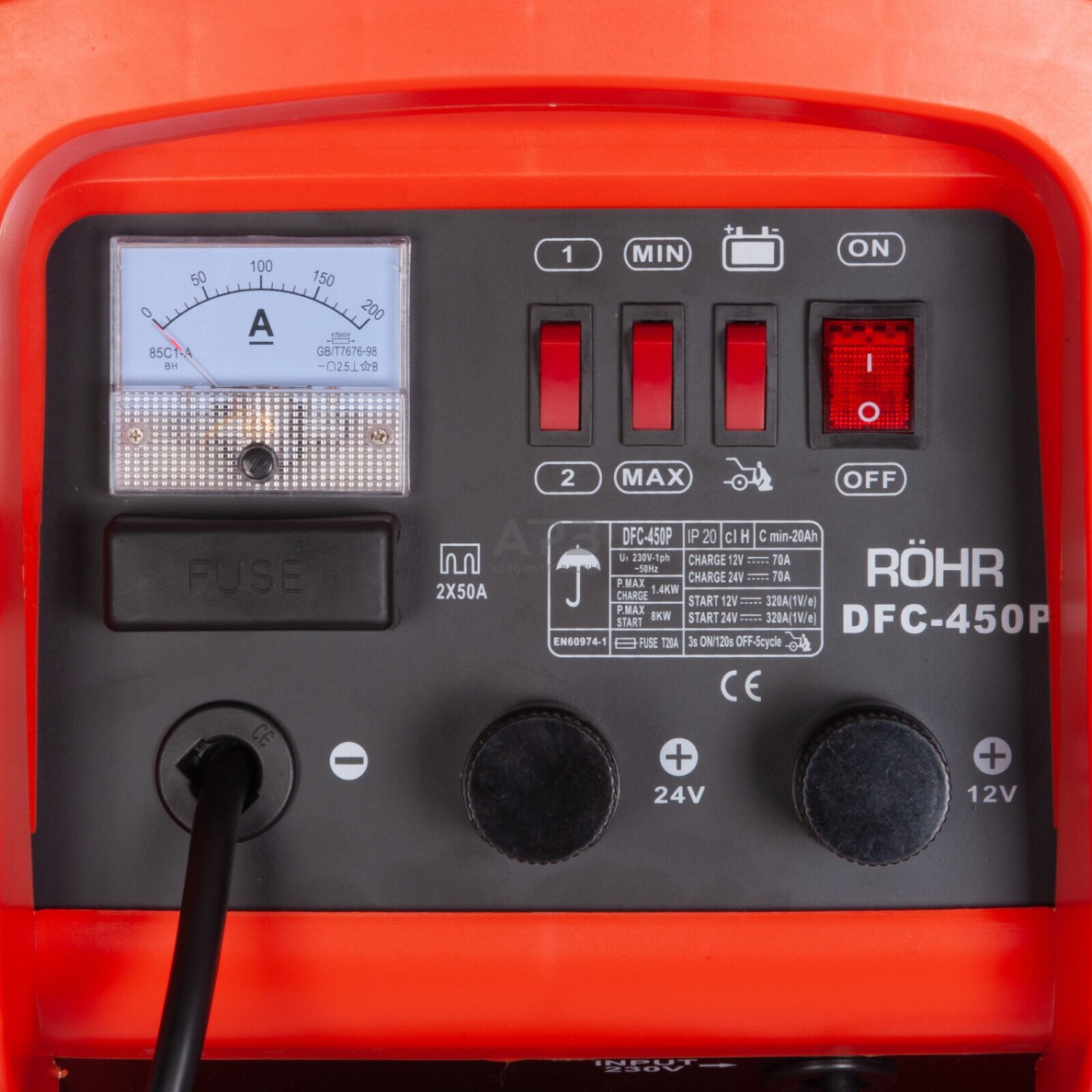 Įkroviklis akumuliatoriui 12/24V 70A 700Ah 3 Įkroviklis akumuliatoriui 12/24V 70A 700Ah 3