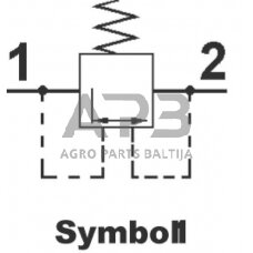 Įkrovimo vožtuvas Wabco 4341001300