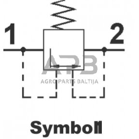 Įkrovimo vožtuvas Wabco 4341001300