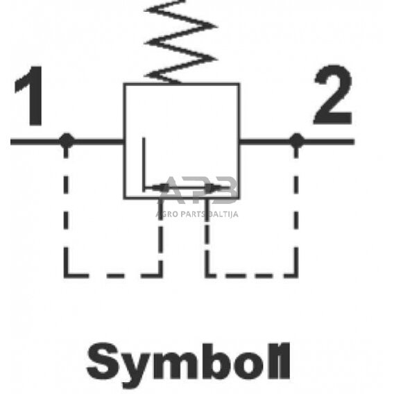 Įkrovimo vožtuvas Wabco 4341001300 1 Įkrovimo vožtuvas Wabco 4341001300 1
