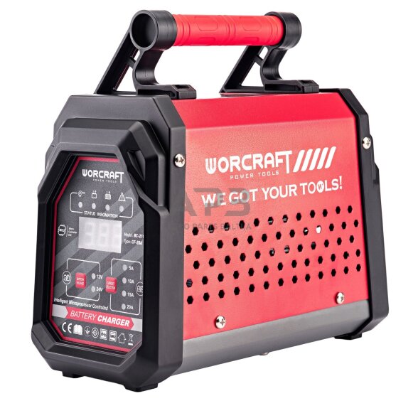 Įkroviklis akumuliatoriui 12/24V 20A 10-300Ah Įkroviklis akumuliatoriui 12/24V 20A 10-300Ah