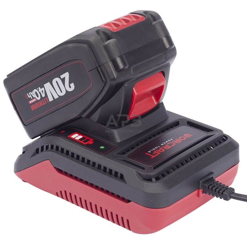 Įkroviklis 20V LI-ION WORCRAFT akumuliatoriui 1 Įkroviklis 20V LI-ION WORCRAFT akumuliatoriui 1