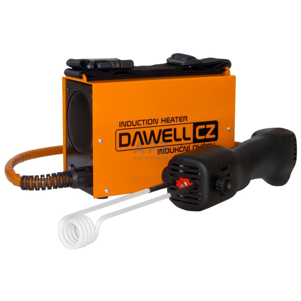Indukcinis kaitintuvas 1.5kW su spiralių rinkiniu Indukcinis kaitintuvas 1.5kW su spiralių rinkiniu