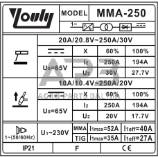 Inverterinis suvirinimo aparatas (IGBT) MMA/TIG