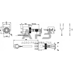 Indikatoriaus jungiklis Cobo 15144000