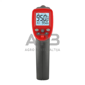 Infraraudonųjų spindulių termometras skaitmeninis / pirometras 950°C
