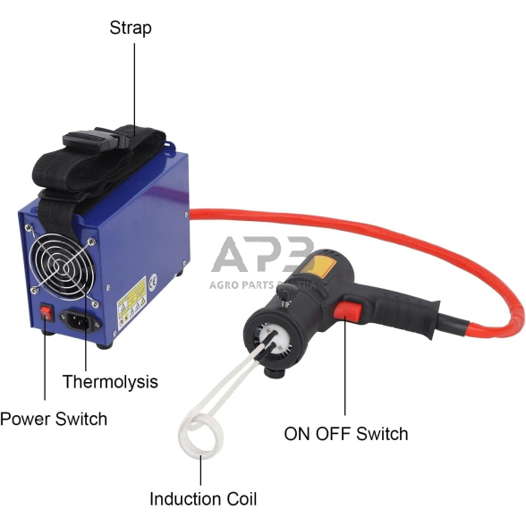 Indukcinis kaitintuvas 1.5kW 1 Indukcinis kaitintuvas 1.5kW 1