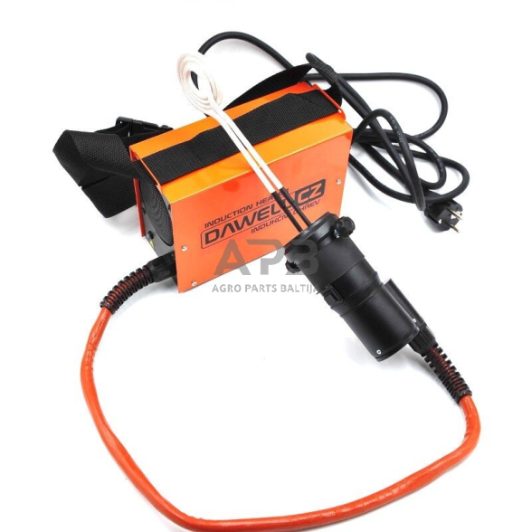 Indukcinis kaitintuvas 1.5kW su spiralių rinkiniu 4 Indukcinis kaitintuvas 1.5kW su spiralių rinkiniu 4