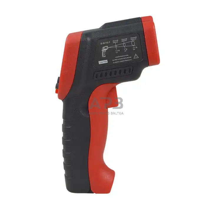 Infraraudonųjų spindulių termometras skaitmeninis / pirometras 550°C 1