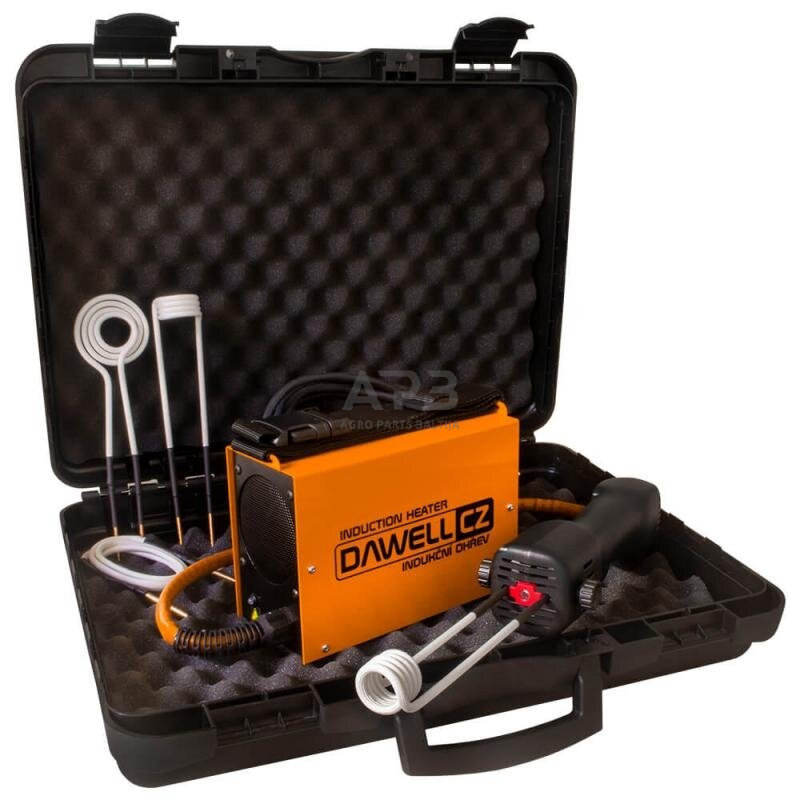 Indukcinis kaitintuvas 1.5kW su spiralių rinkiniu 1