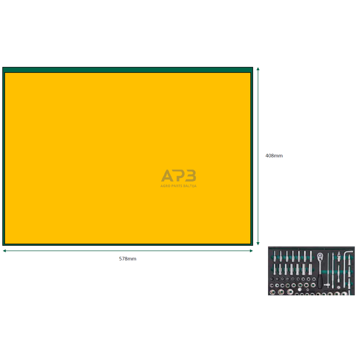 Įrankių spintelė 7-ių stalčių PRO 5 Įrankių spintelė 7-ių stalčių PRO 5