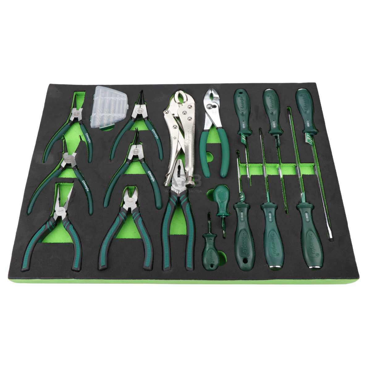 Įrankių spintelė 7-ių stalčių su įrankiais 5 komp. 330vnt 8 Įrankių spintelė 7-ių stalčių su įrankiais 5 komp. 330vnt 8