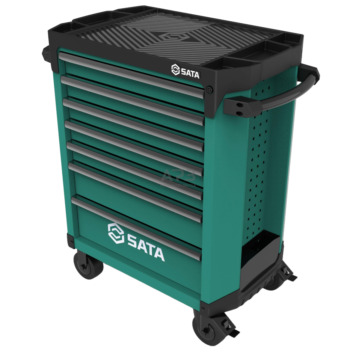 Įrankių spintelė PRO su įrankiais, su ratukais, 246vnt. 2 Įrankių spintelė PRO su įrankiais, su ratukais, 246vnt. 2