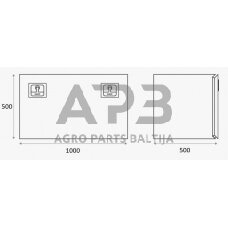 Įrankių dėžė metalinė Daken ZEN30, DK8Z3060