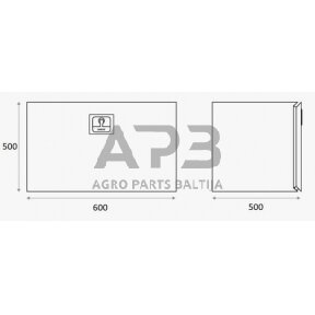 Įrankių dėžė metalinė Daken ZEN30, DK8Z3022