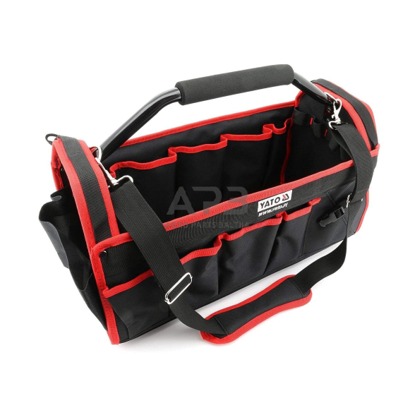 Įrankių krepšys su metaline rankena 19" 1 Įrankių krepšys su metaline rankena 19" 1