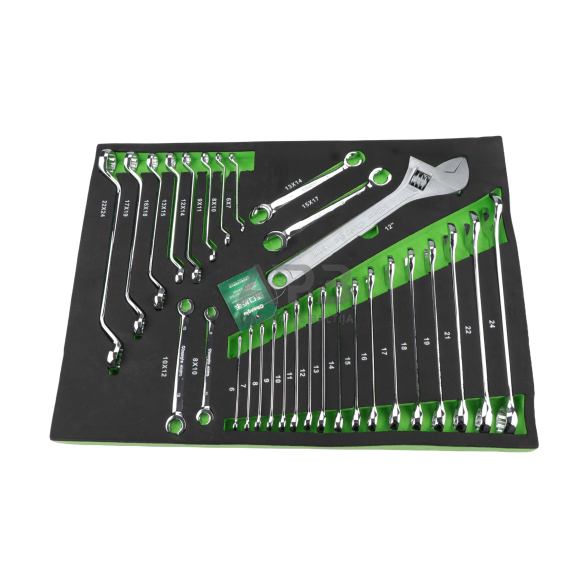 Įrankių spintelė 7-ių stalčių su įrankiais 5 komp. 330vnt 7 Įrankių spintelė 7-ių stalčių su įrankiais 5 komp. 330vnt 7