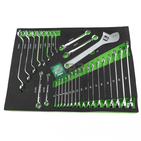 Įrankių spintelė NTBR4007-X su įrankiais(5komp) 330vnt 5 Įrankių spintelė NTBR4007-X su įrankiais(5komp) 330vnt 5