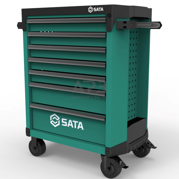 Įrankių spintelė PRO su įrankiais, su ratukais, 300vnt. 3 Įrankių spintelė PRO su įrankiais, su ratukais, 300vnt. 3