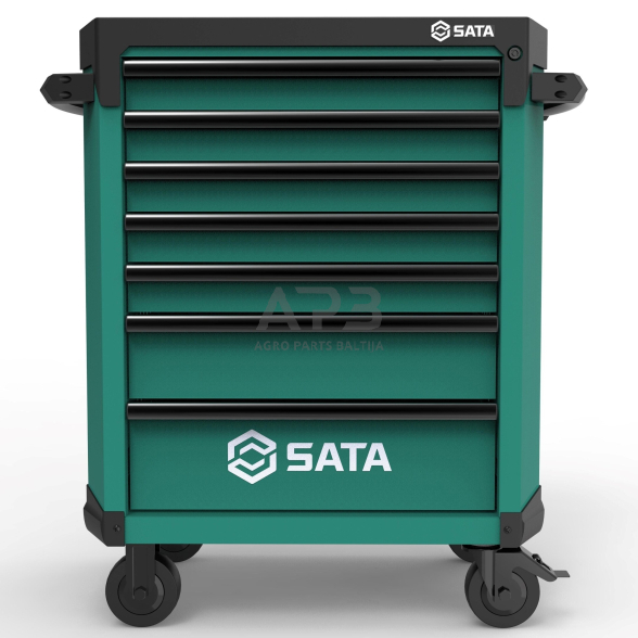 Įrankių spintelė PRO su įrankiais, su ratukais, 300vnt. 4 Įrankių spintelė PRO su įrankiais, su ratukais, 300vnt. 4