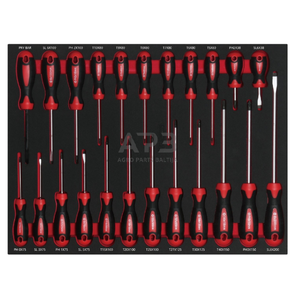 Įrankių spintelė TRGL3107 su įrankiais 233vnt. 5 Įrankių spintelė TRGL3107 su įrankiais 233vnt. 5