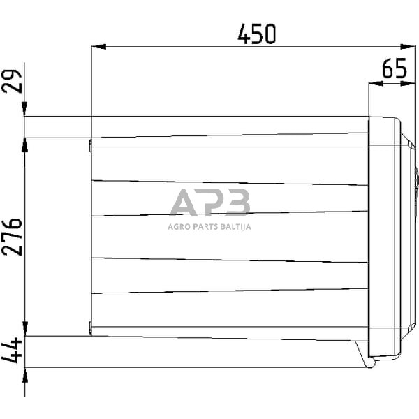 Įrankių dėžė 350x750x450mm, 74.5l, Daken DK81106 2 Įrankių dėžė 350x750x450mm, 74.5l, Daken DK81106 2