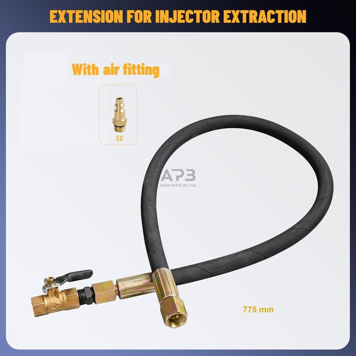 Išmušėjų rinkinys dyzeliniams purkštukams pneumatinis 27vnt. 5 Išmušėjų rinkinys dyzeliniams purkštukams pneumatinis 27vnt. 5