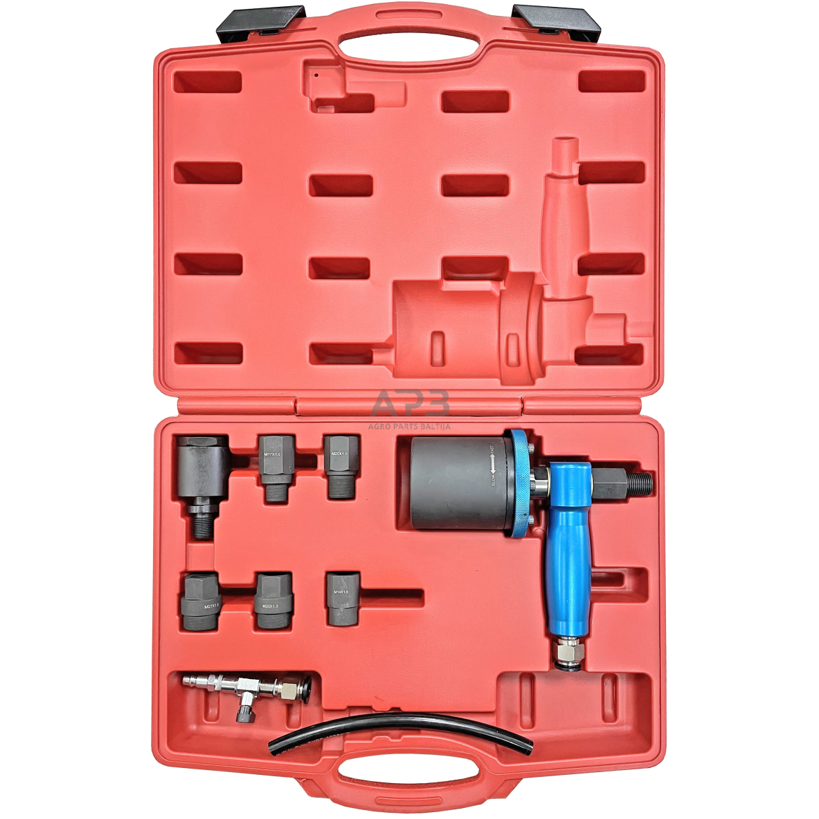 Išmušėjų rinkinys dyzeliniams purkštukams pneumatinis 7vnt.