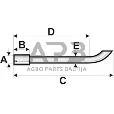 Išmetimo vamzdis Vapormatic VPE8102