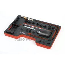 Išmušėjų rinkinys dyzeliniams purkštukams pneumatinis 27vnt.