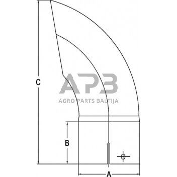 Išmetimo vamzdis Vapormatic VPE8278 1 Išmetimo vamzdis Vapormatic VPE8278 1