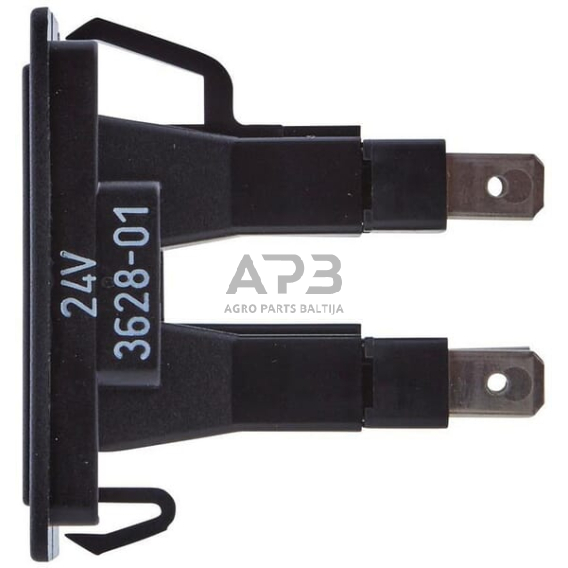 Įspėjamoji lemputė dviguba 24V Hella 2AA713628011 1 Įspėjamoji lemputė dviguba 24V Hella 2AA713628011 1