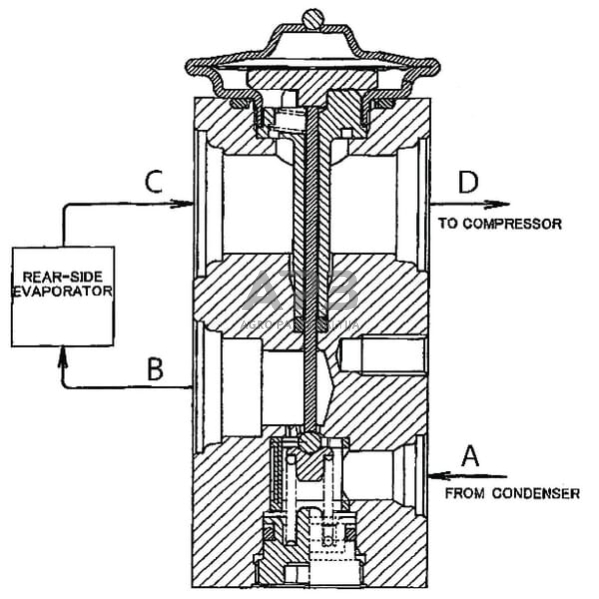 Išsiplėtimo vožtuvas KL050016 1 Išsiplėtimo vožtuvas KL050016 1