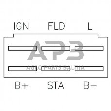 Įtampos reguliatorius ALT2625003