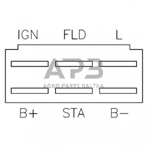 Įtampos reguliatorius ALT2625003