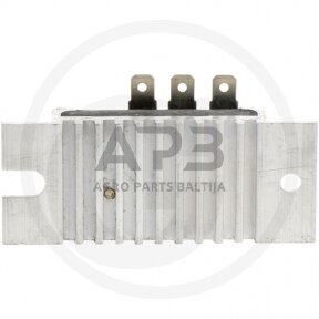 Įtampos reguliatorius John Deere MIU14478, M149659, LT 180, LTR 180, X 300 R, X 304, X 305 R, X 310, X 320, X 324, X 350, X 350 R, X 354, X 360, X 370, X 380, X 384, X 390, X 394, X 500, X 530, X 534, X 570, X 580, X 584, Ztrak 445, Ztrak 465, Ztrak 540 M