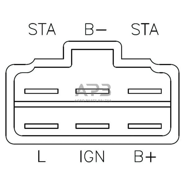 Įtampos reguliatorius ALT2625057 1 Įtampos reguliatorius ALT2625057 1
